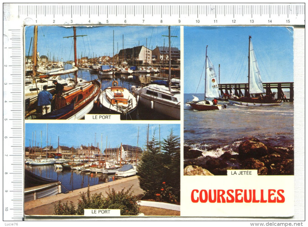 COURSEULLES SUR MER  -   3 Vues - Courseulles-sur-Mer