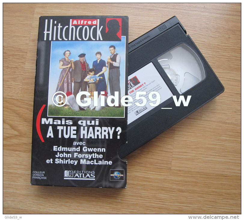 Alfred Hitchcock - Mais Qui A Tué Harry ? - K7 Vidéo VHS Couleur - Version Française (Ed. Atlas) - Occasion - Action, Adventure