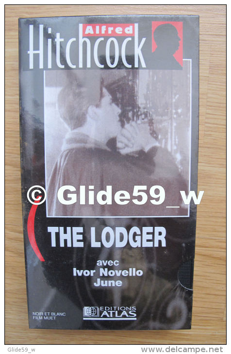 Alfred Hitchcock - The Lodger - K7 Vidéo VHS Noir &amp; Blanc - Muet (Ed. Atlas) - Neuve - Action, Aventure