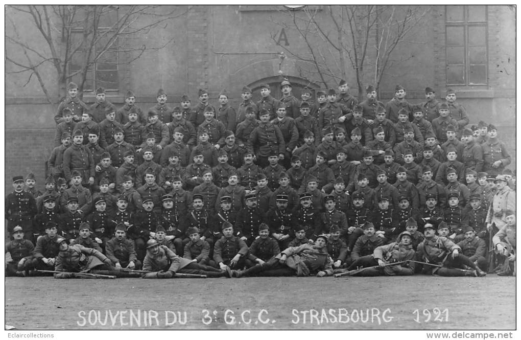 Strasbourg    67    Souvenir Du 3  Eme G C C 1921    (voir Scan) - Straatsburg