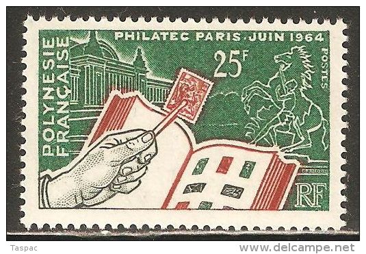 French Polynesia 1964 Mi# 32 ** MNH - Philatec Issue - Unused Stamps