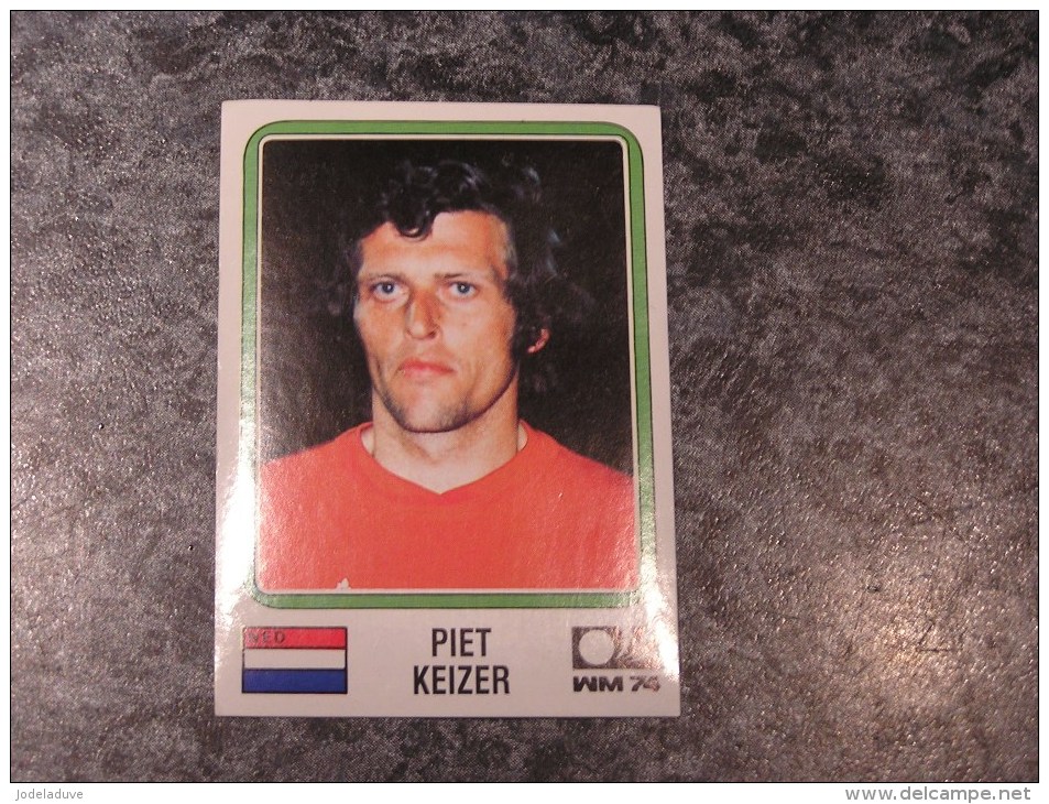 Hollande PIET KEIZER World Cup Story 1974 Germany 74 PANINI Original Sticker N° 91 Vignette Autocollante - Edition Française