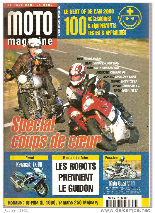 Sport Moto - Revues - Moto Magazine - N° 163 - Decembre-janvier -99 - 2000 - Sport