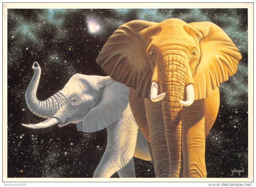 BF38616 The Twinlight Time  Schimm Schimmel  Elephant Elepahnt  Animal Animaux - Olifanten