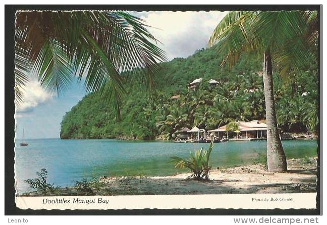 ST. LUCIA Doolittles Marigot Beach Photo Bob Glander 1980 - Saint Lucia