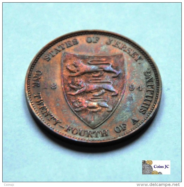 Jersey - 1/24 Shilling - 1894 - Jersey