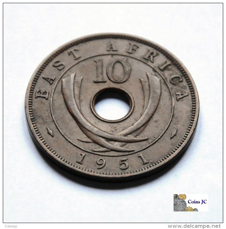 East Africa - 10 Cents - 1951 - Colonies