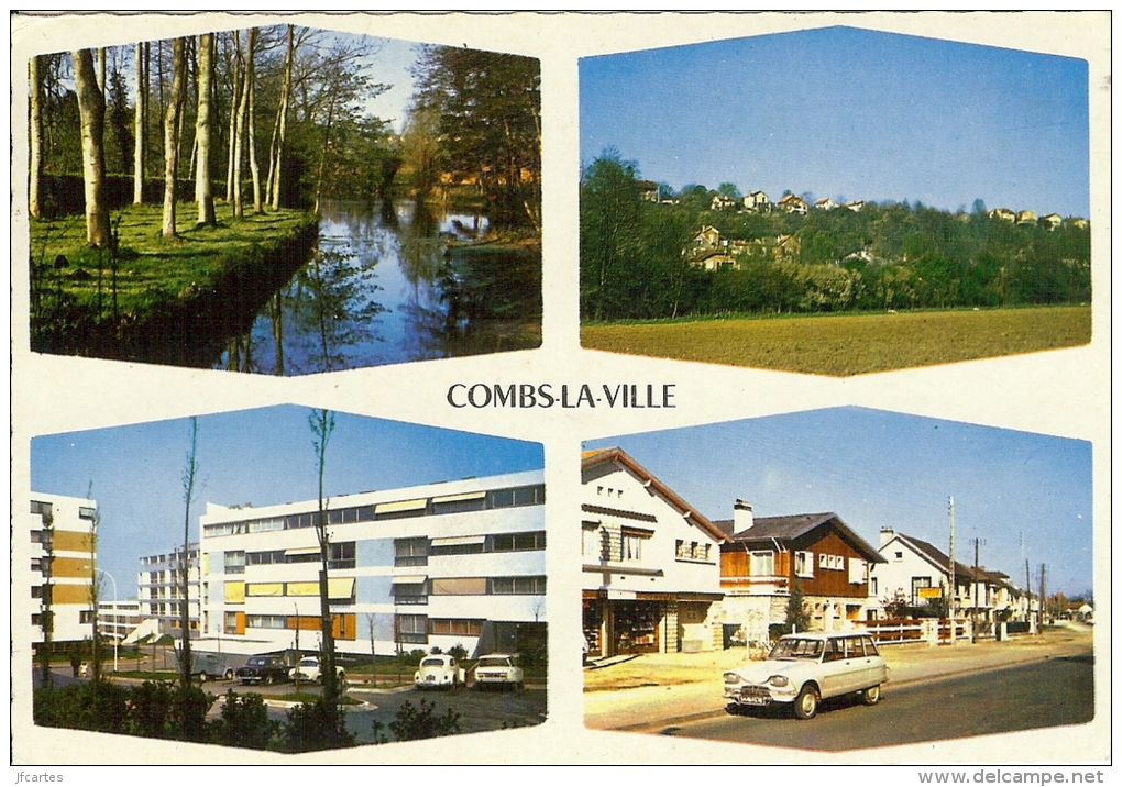 77 - COMBS-la-VILLE - Multivues - Semi Moderne Gd Format - Combs La Ville