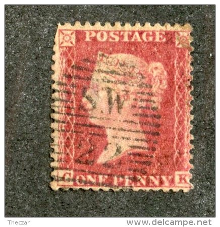 7366x  GB 1857  Scott #20 (o) Pl.14  (SCV- $11.50)  Offers Welcome - Gebraucht