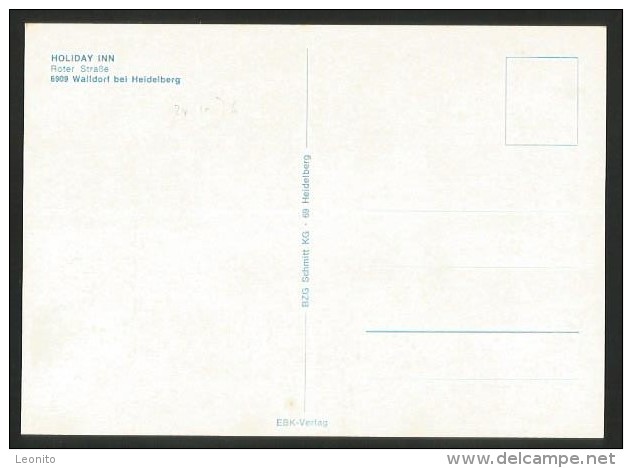 WALLDORF Heidelberg HOLIDAY INN Karlsruhe 1976 - Karlsruhe