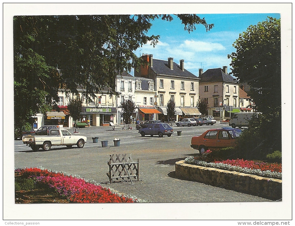 Cp, 61, Le Mele-sur-Sarthe, Le Bourg, écrite - Le Mêle-sur-Sarthe
