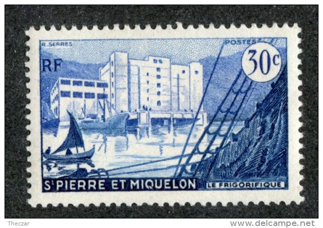 7488x  St Pierre 1955  Scott #346* -  Offers Welcome - Neufs