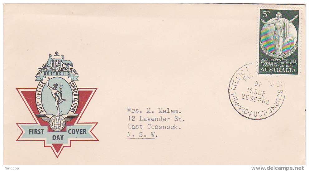 Australia 1962 Country Women Post Office FDC - FDC