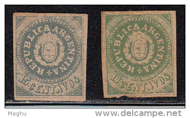 1862 Argentina 2v , MNH,  As Scan - Ongebruikt