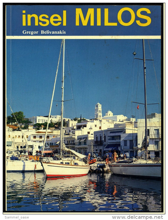 Reiseführer  Insel Milos  -  Mit Karte, Beschreibung Und Zahlreichen Farbfotos Illustriert - Greece