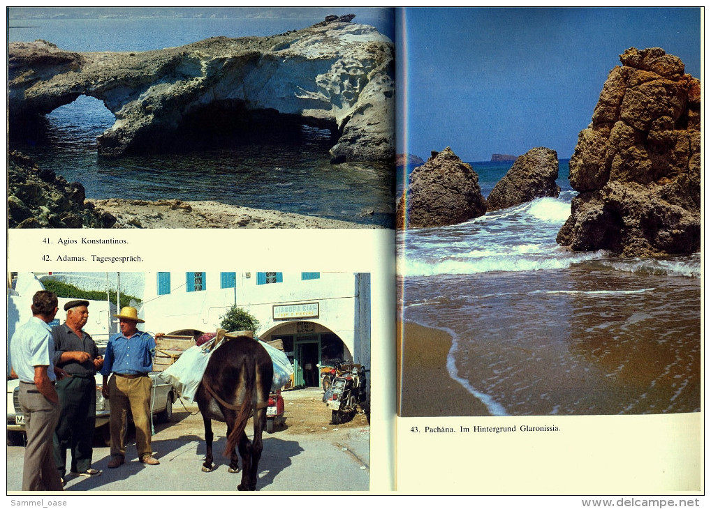 Reiseführer  Insel Milos  -  Mit Karte, Beschreibung Und Zahlreichen Farbfotos Illustriert - Grèce