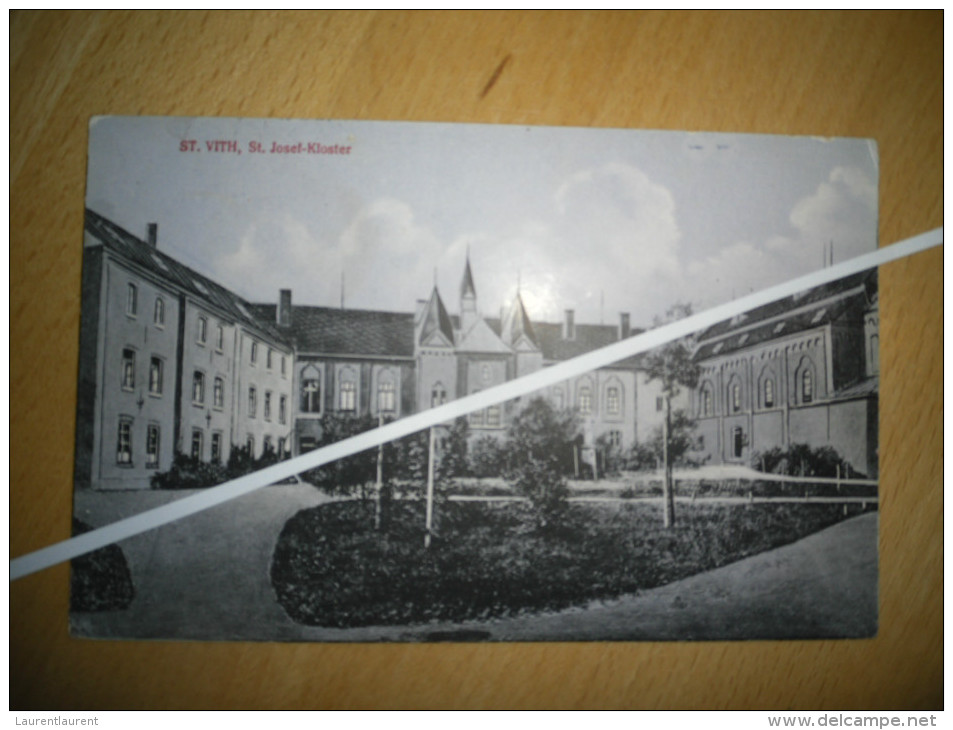 SAINT-VITH  _  St Josef Kloster  1917 - Saint-Vith - Sankt Vith