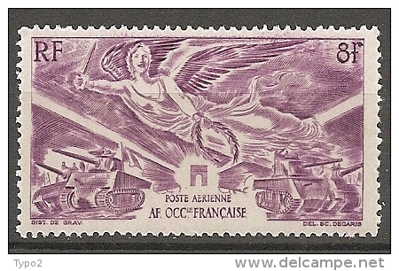 AOF -  Yv.  PA  N°  4   *   Vicroire   Cote  1,3 Euro  BE - Neufs