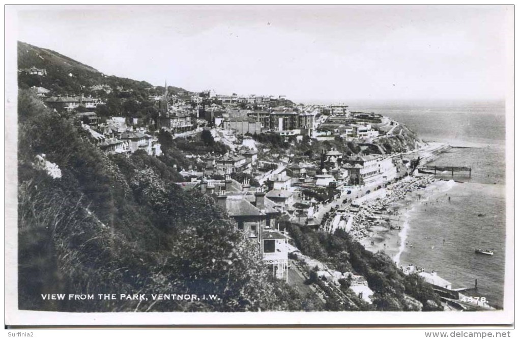 IOW - VENTNOR - VIEW FROM THE PARK RP Iow214 - Ventnor