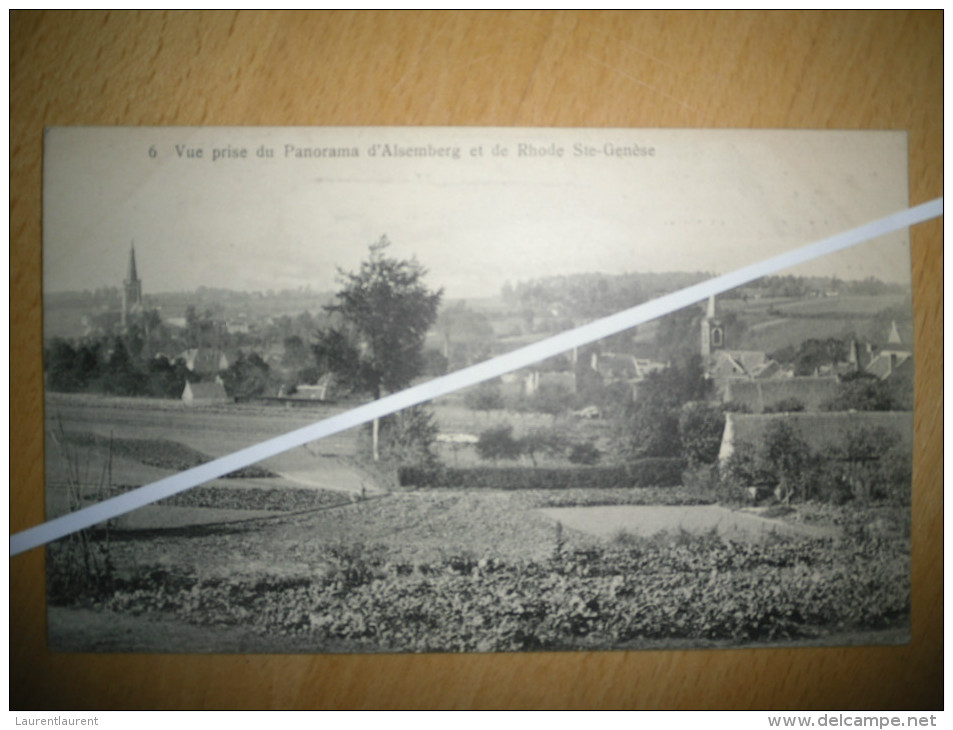 RHODE SAINT GENESE _ Vue Prise Du Panorama D'Alsemberg  1915 - St-Genesius-Rode