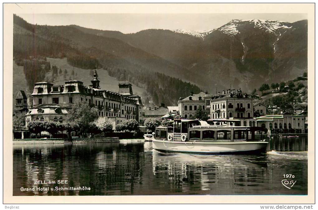 ZELL AM SEE        GRANS HOTEL   BATEAU - Zell Am See