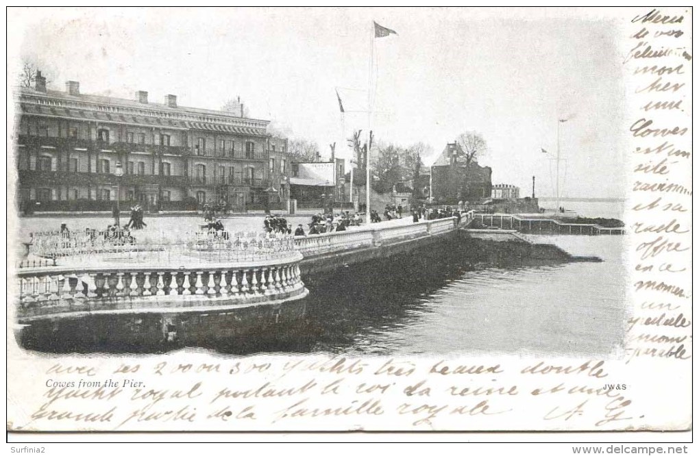 IOW - COWES FROM THE PIER 1903 Iow260 - Cowes