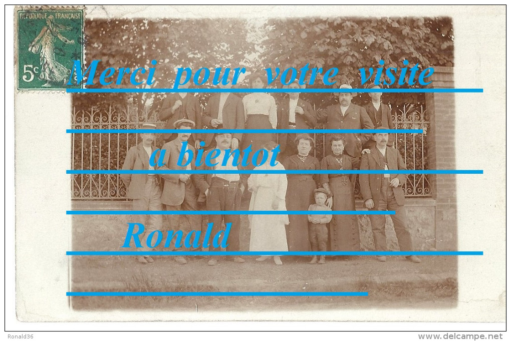 Cpp 75 PARIS XX A Confirmer A La Villa De L´ermitage Lhermitage Mme George JASSE Grille Habitation - Genealogía