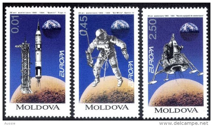 Cept 1994 Moldavie Moldova Yvertn° 96-98 *** MNH Cote 10,50 Euro - Moldavie