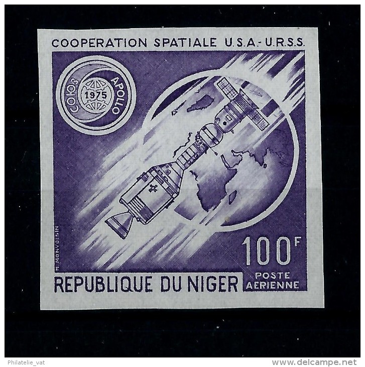 Niger Lot 764 : Essai De Couleur ND N° Yvert P.A  246 " Coopération Spatiale "  Neuf Luxe Prix Hors Compétition - Niger (1960-...)