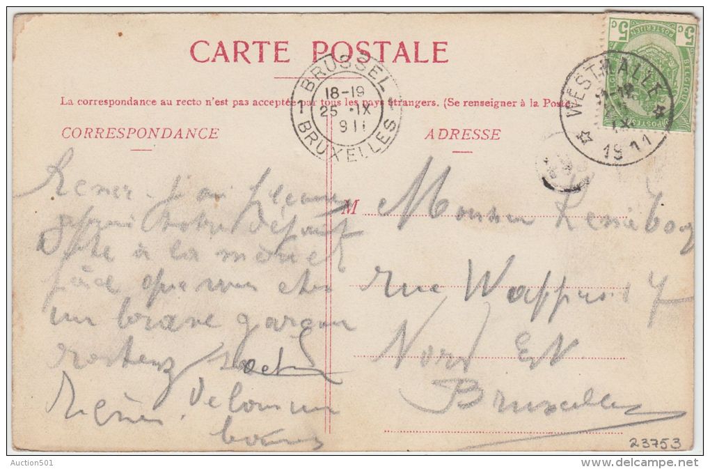 23753g DEN BERG - Westmalle - 1911 - Relais - Colorisée - Malle