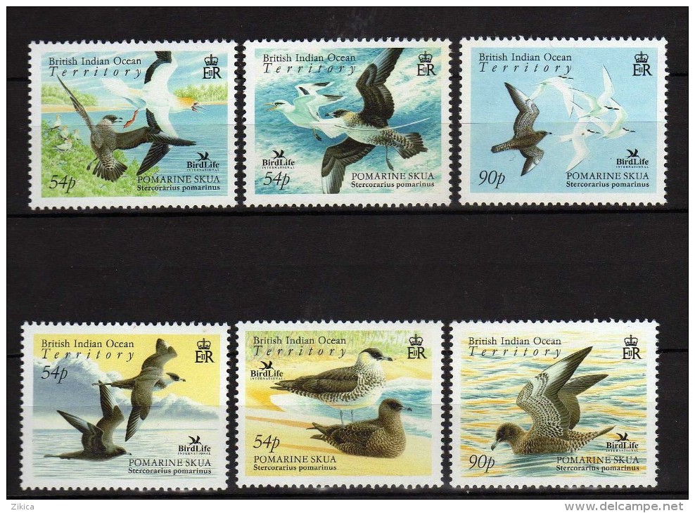 BRITISH INDIAN OCEAN TERRITORY. 2007 BIRDS // OISEAUX.UNUSED STAMPS - Other & Unclassified