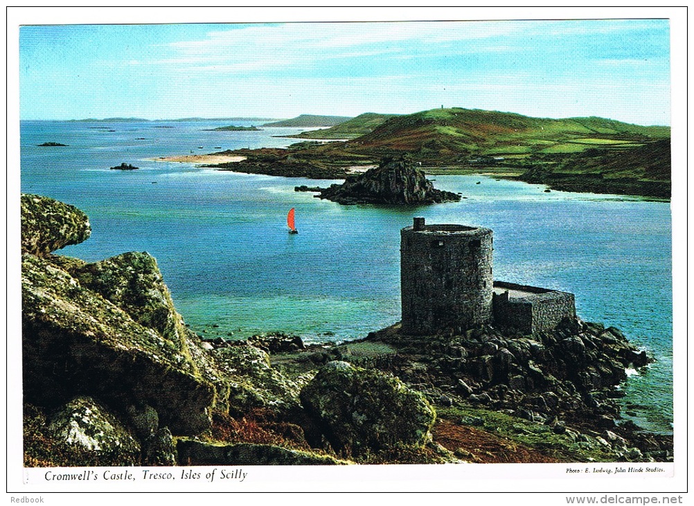 RB 1007 - John Hinde Postcard - Cromwell's Castle - Tresco - Isles Of Scilly - Scilly Isles