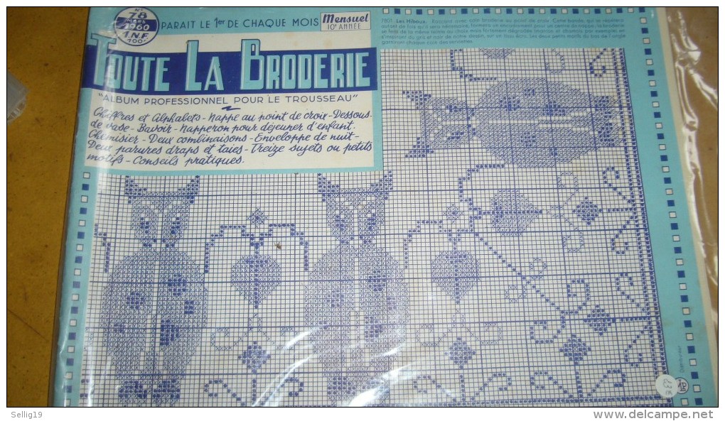 Toute La Broderie Mars 1960 N° 78 - Mode