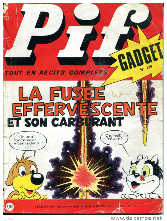 Pif Gadget N° 139 (Vaillant 1377) - Une Aventure De Rahan: La Forêt Des Haches - Pif Gadget