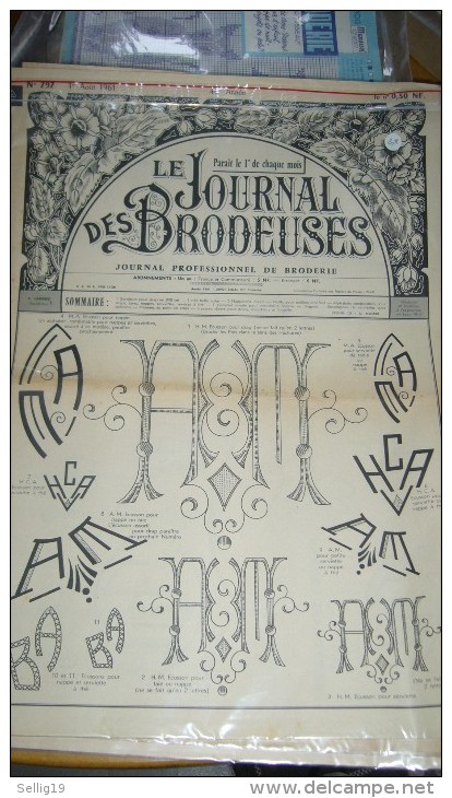 Journal Des Brodeuses N° 797 Août 1961 - Mode