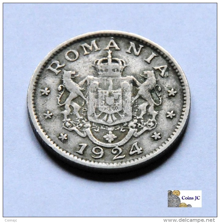 Rumania - 1 Leu - 1924 - Rumania