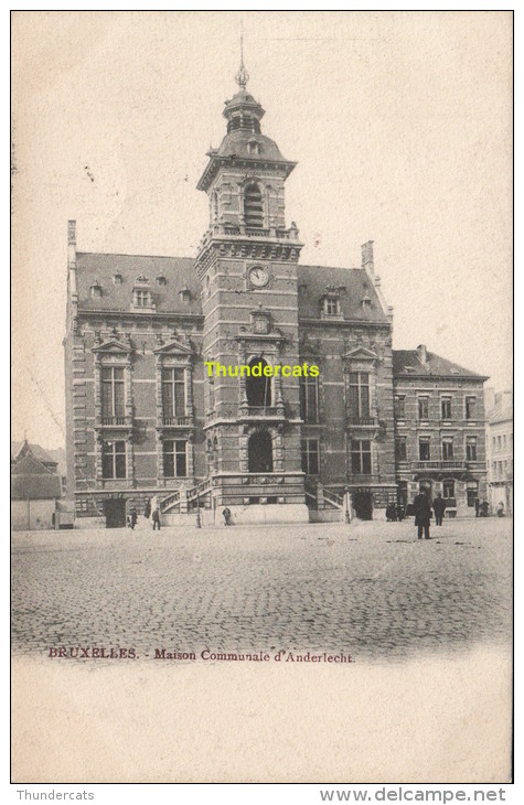 CPA BRUXELLES  MAISON COMMUNALE D'ANDERLECHT - Anderlecht