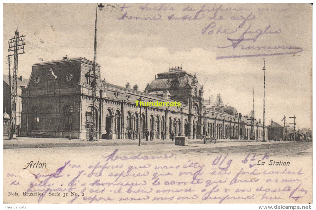 CPA ARLON LA STATION - Arlon