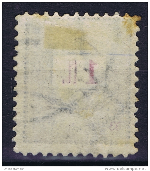 Hongrie / Ungarn: 1888, Yv Nr 35 B  MH/*   Mi 39 A Has One Brown Spot In Gum - Ongebruikt