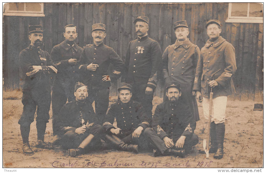 ¤¤  -  DUELMEN  -  Carte-Photo Militaire En 1915  -  Prisonniers , Officiers   -  ¤¤ - Duelmen