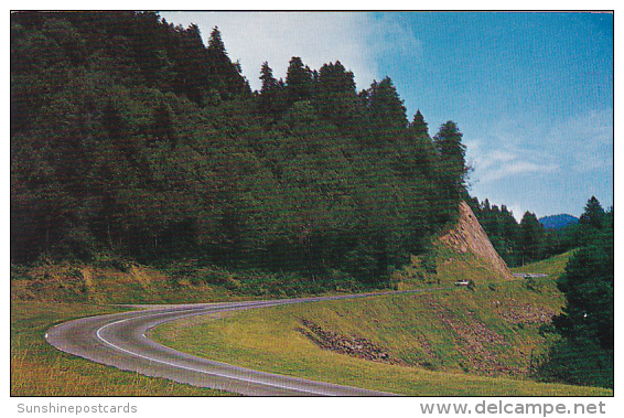 U S Highway 441 In The Great Smoky Mountains National Park - USA National Parks