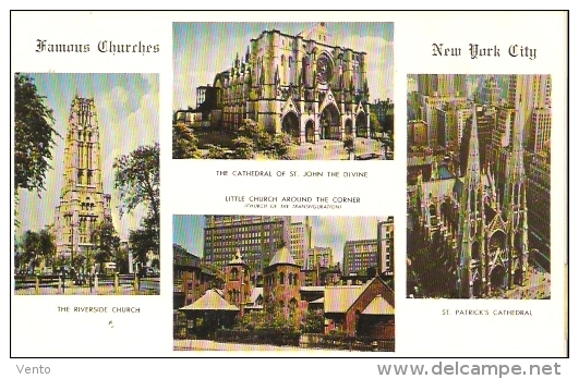 USA New York Churches ... XH329 Used - Other Monuments & Buildings