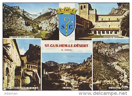 St Guilhem Le Désert   H160         5 Vues Diverses - Altri & Non Classificati