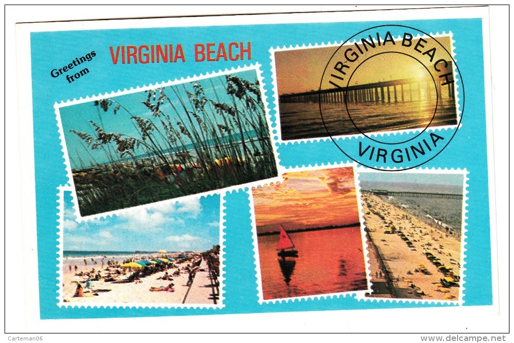 Etats Unis - Virginia Beach - Greetings From - Virginia Beach