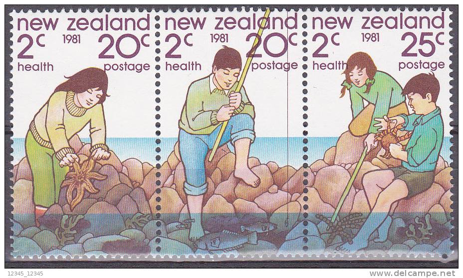 Nieuw Zeeland 1981 Postfris MNH Health - Nuovi