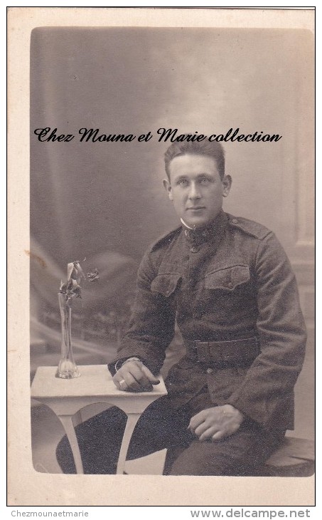 CPA CARTE PHOTO MILITAIRE 41 EME REGIMENT 2188 - Characters