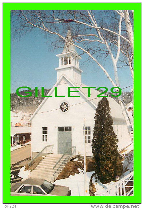 SAINTE-ROSE-DU-NORD, QUÉBEC - VUE DE L'ÉGLISE SAINTE-ROSE-DE-LIMA - SERGE TREMBLAY, INPRIMEUR - - Saguenay