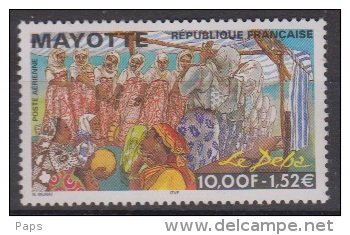 1999-MAYOTTE-P.A N°4** LE DEBA - Poste Aérienne