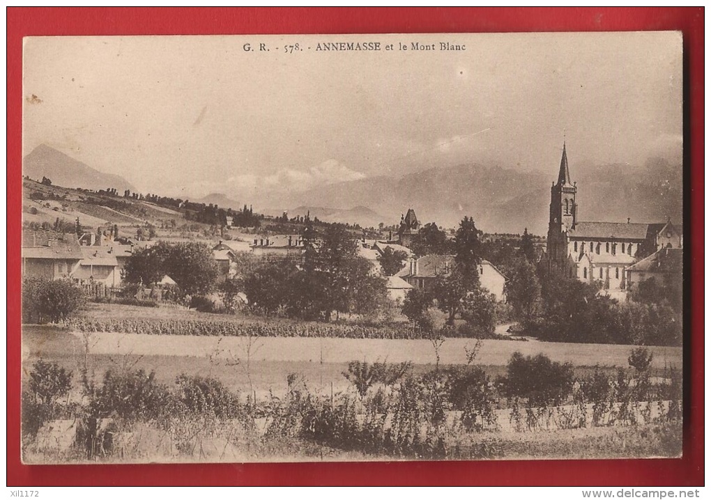 TCH-20  Annemasse Et Le Mont-Blanc  Non Circulé. GR 578 - Annemasse