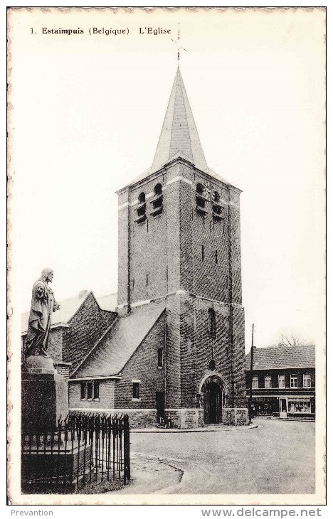 ESTAIMPUIS (Belgique) - L'Eglise - Estaimpuis